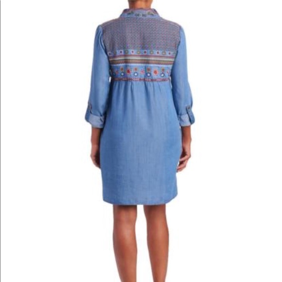 chelsea and theodore denim dress